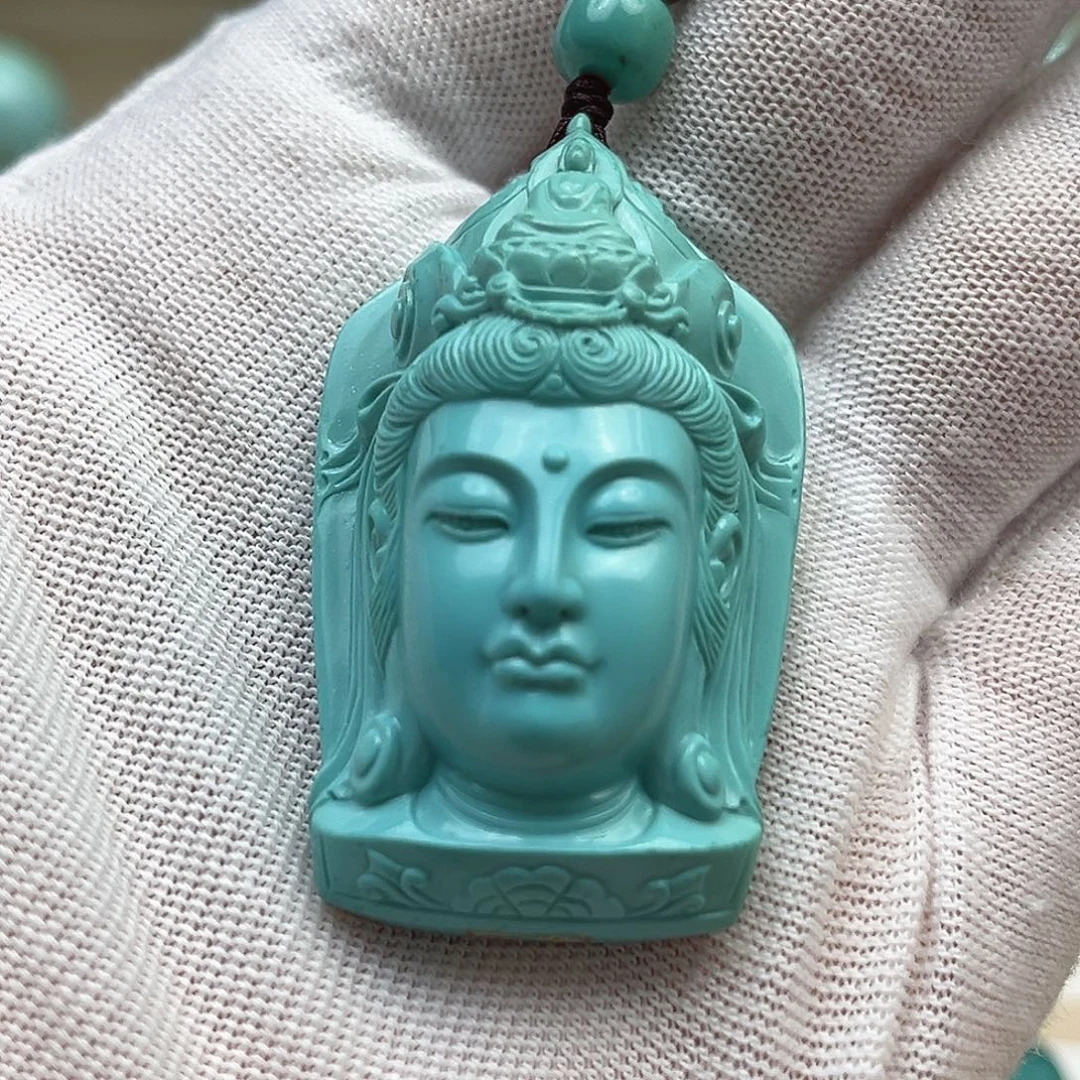 马***上绿松石未镶嵌配饰