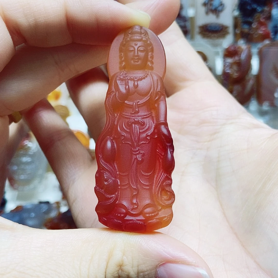 拜***玛瑙/玉髓未镶嵌颈饰