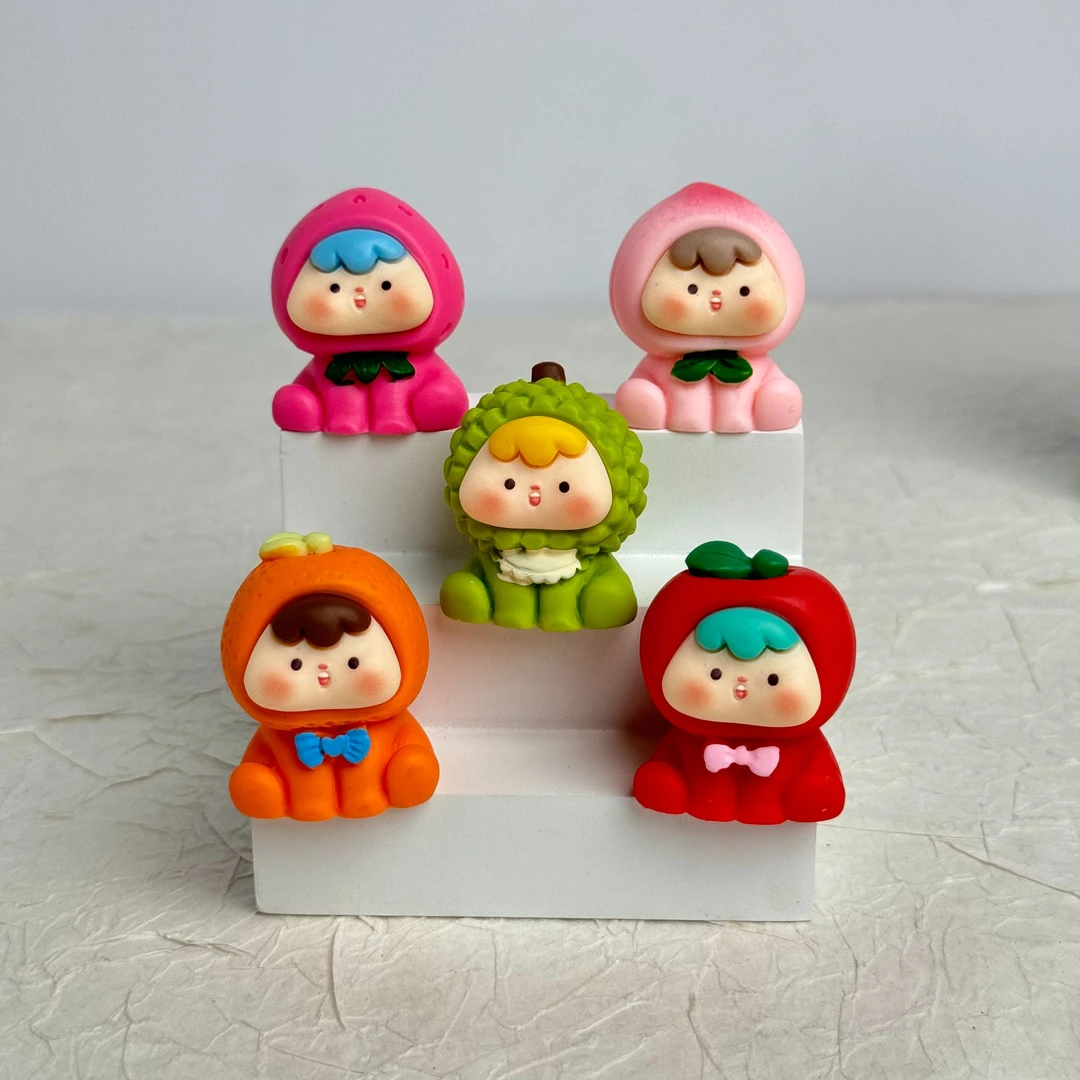 【直播拆】磨砂水果崽崽摆件