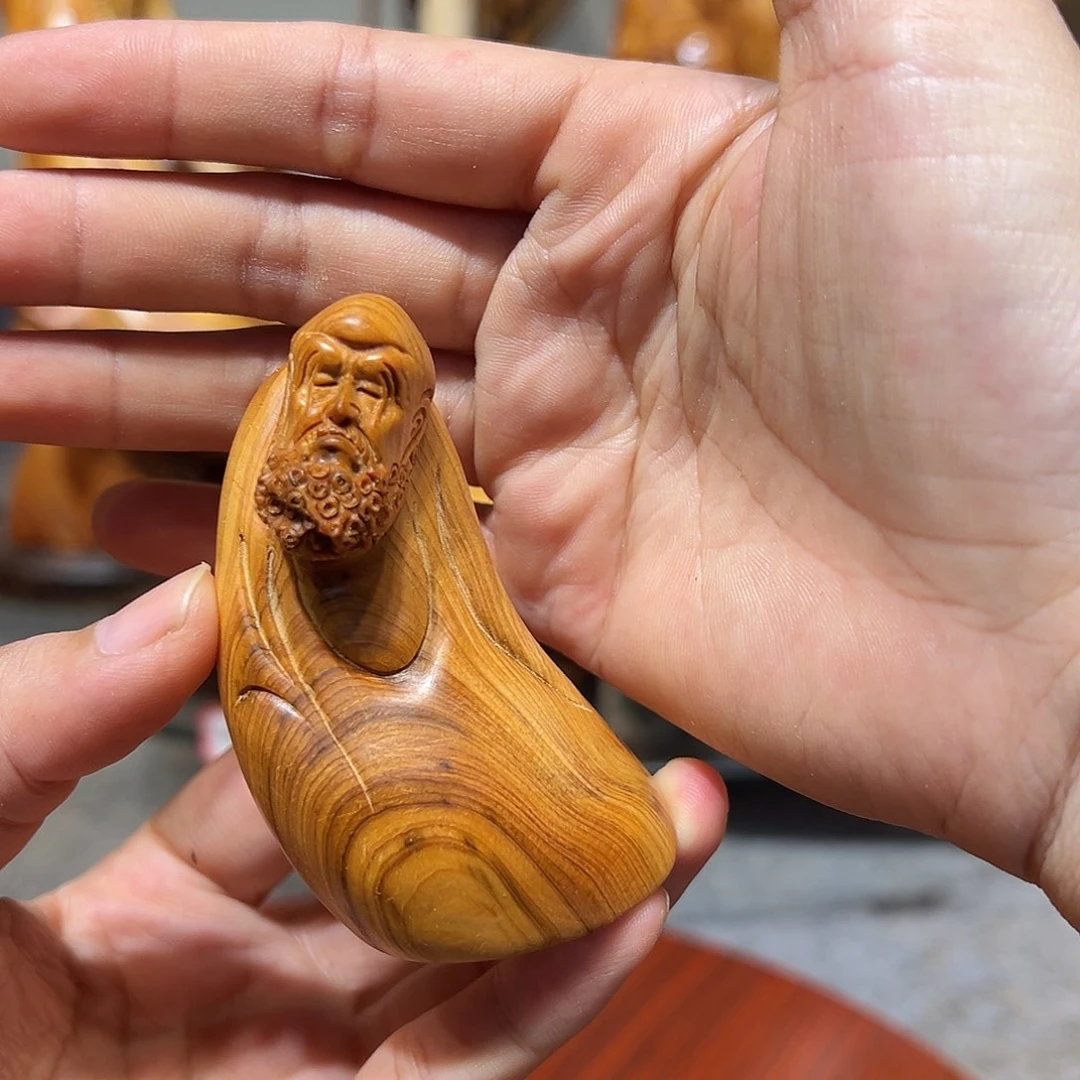 柏木（崖柏）崖柏木手把件摆件