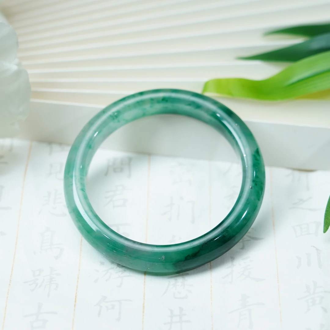 【睿泽鉴宝】独龙玉手镯（50-64#）11*9 FEB0013