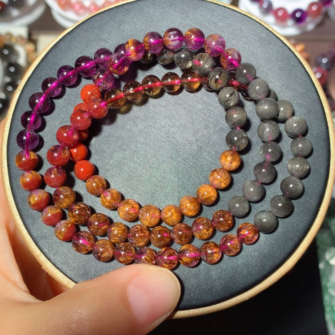 *****未镶嵌水晶手链极光23多宝6