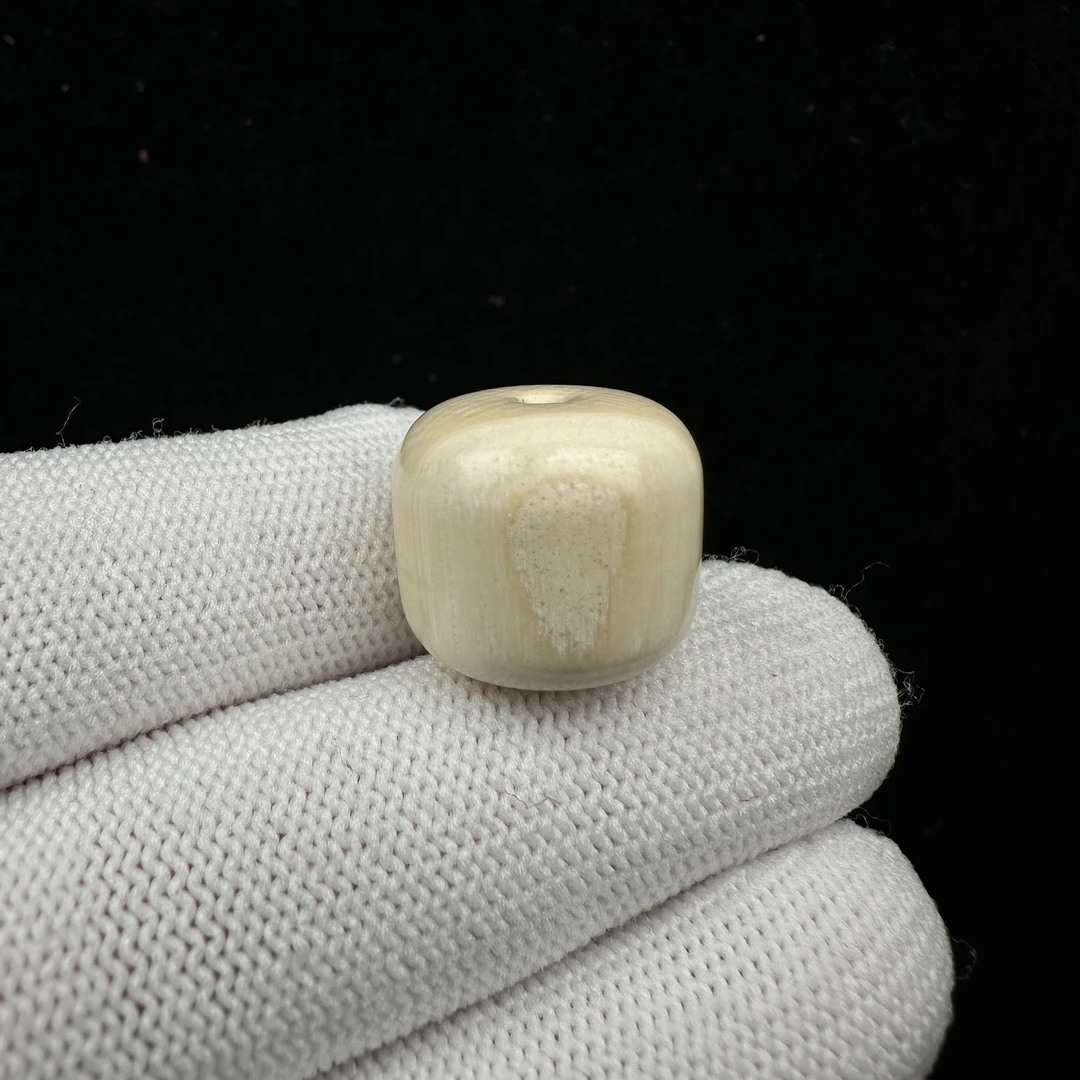 D1995天然猛犸牙 墩子 扣子16.3x14.3mm支持鉴定 假一罚四