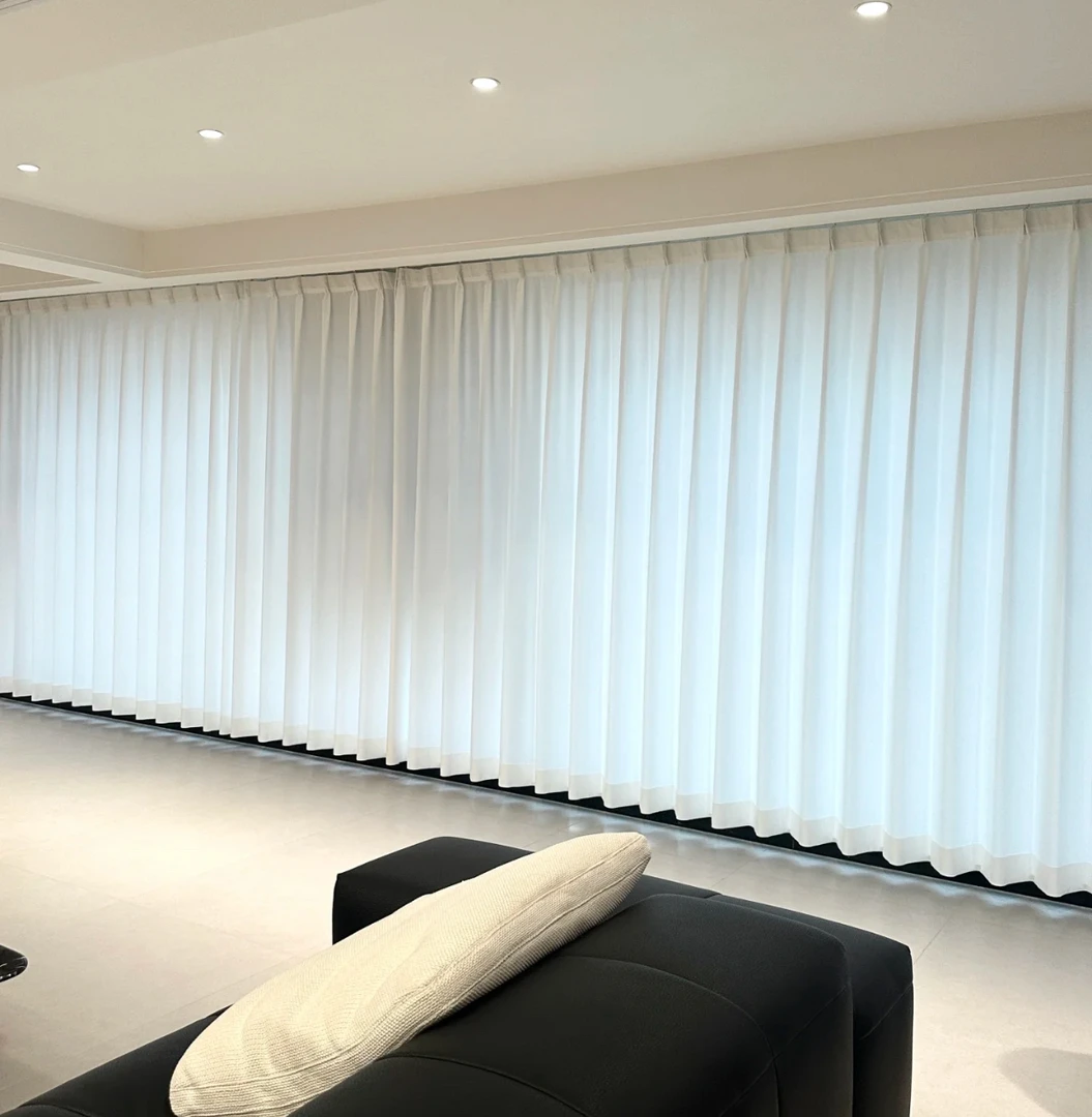 幻影纱全屋定制多功能透光不透人遮阳隔热防晒家用