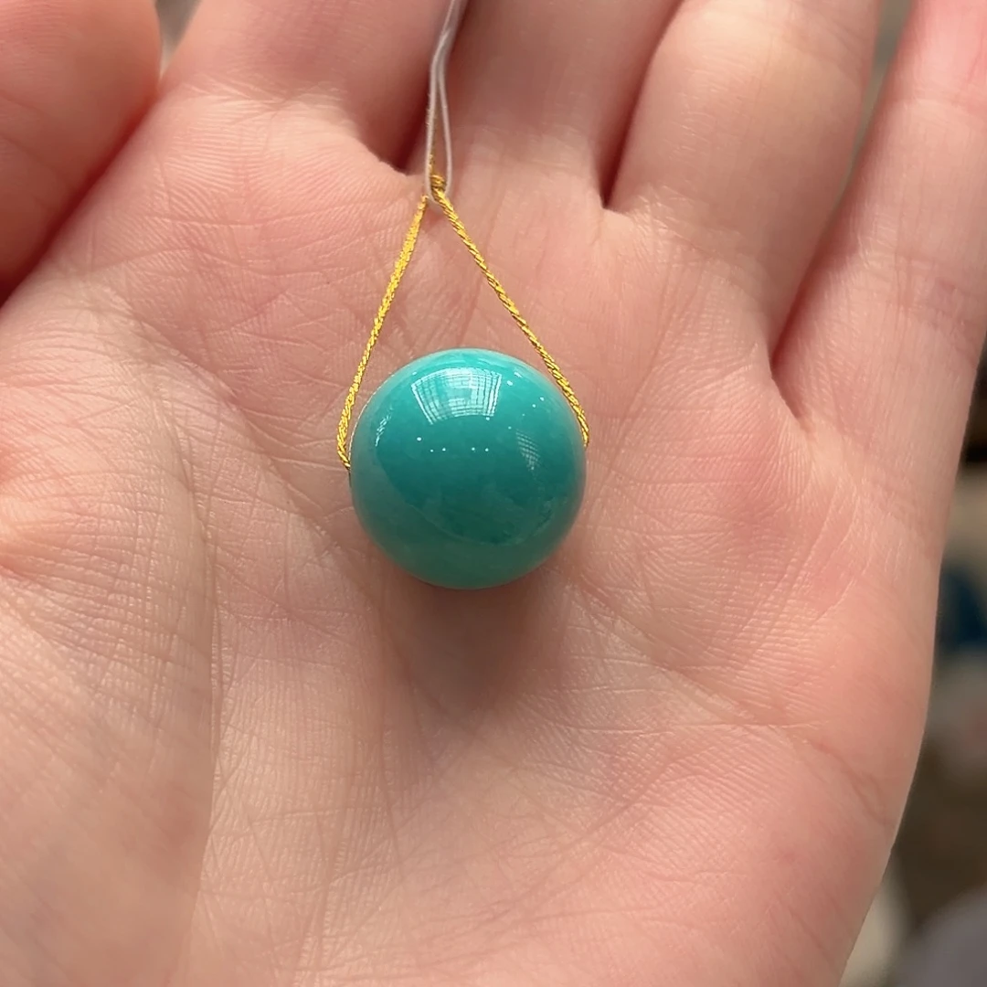 绿松石未镶嵌颈饰