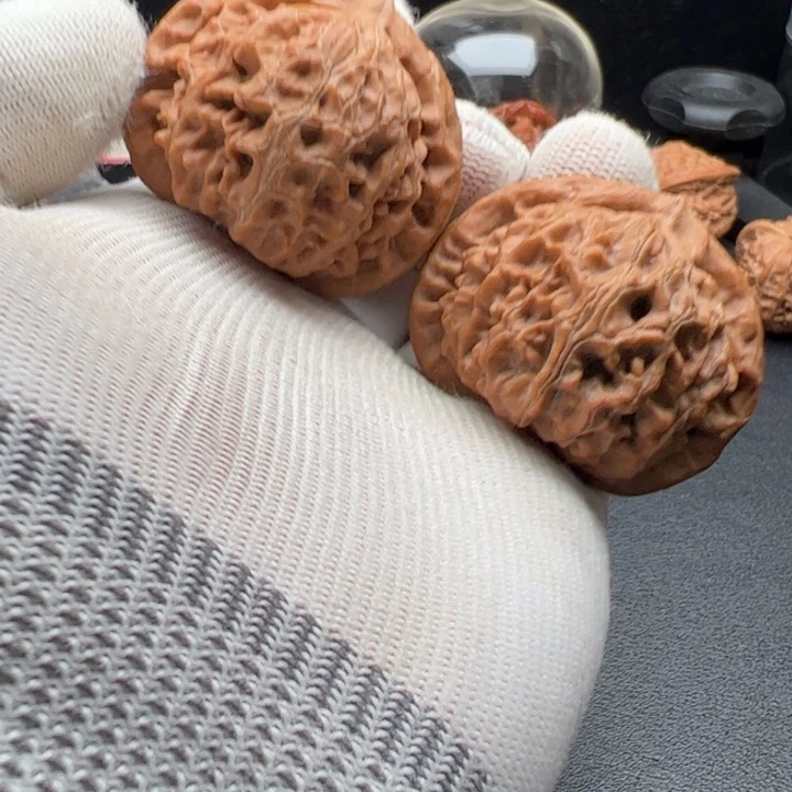 文玩核桃把件45宫灯