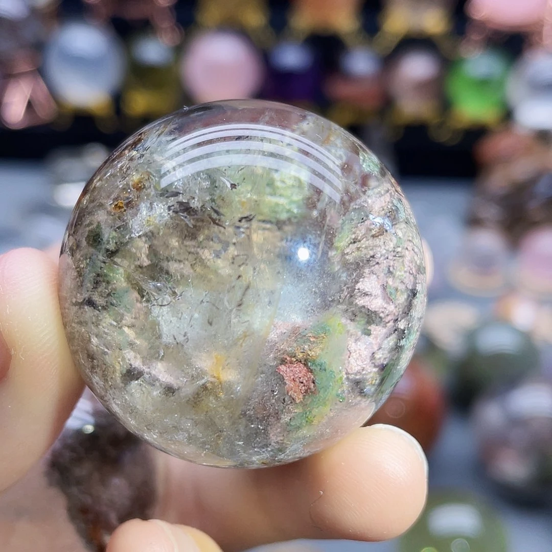 未镶嵌珠宝半成品水晶天然水晶39.7mm