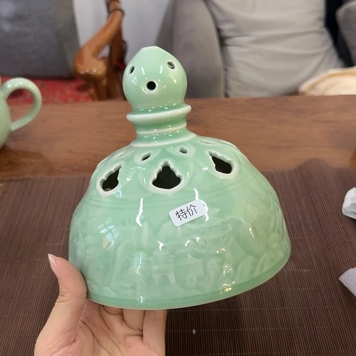 龙泉云间青瓷小米茶器