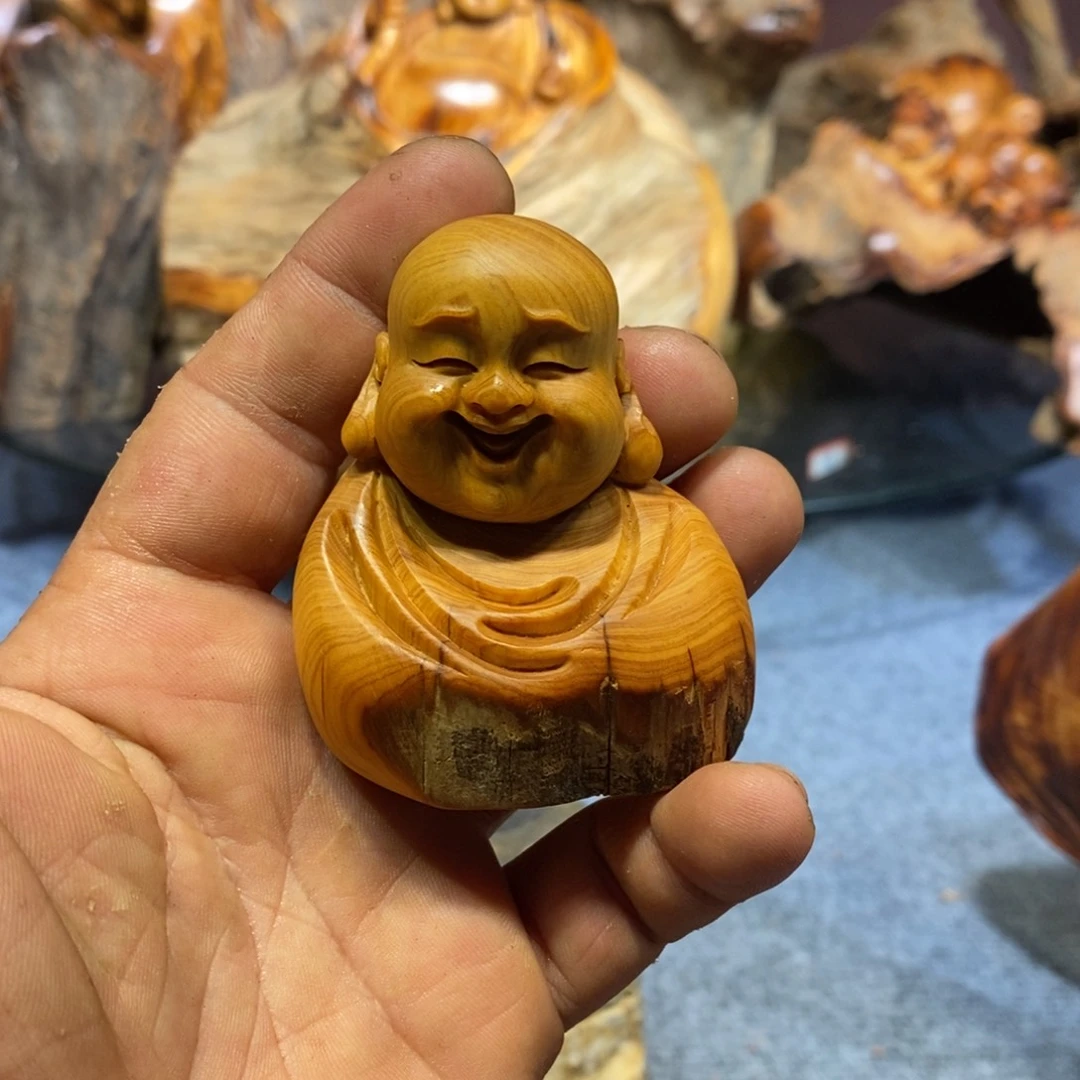 柏木（崖柏）手把件拍十送一木雕崖柏陈化料