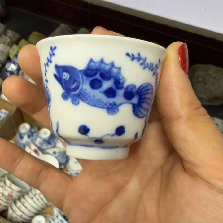 景德镇陶瓷杯子盖碗