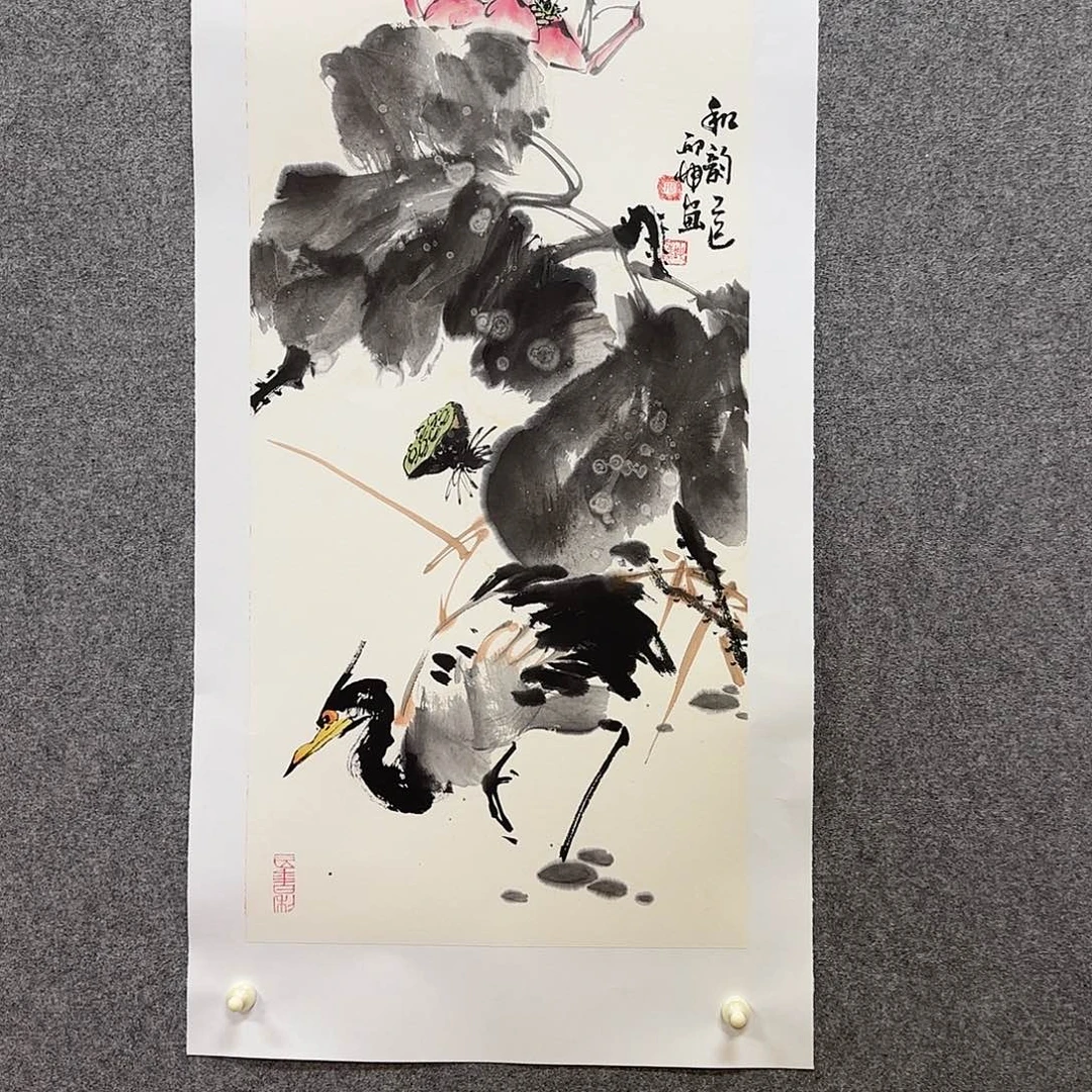 国画邢坤老师手绘作品