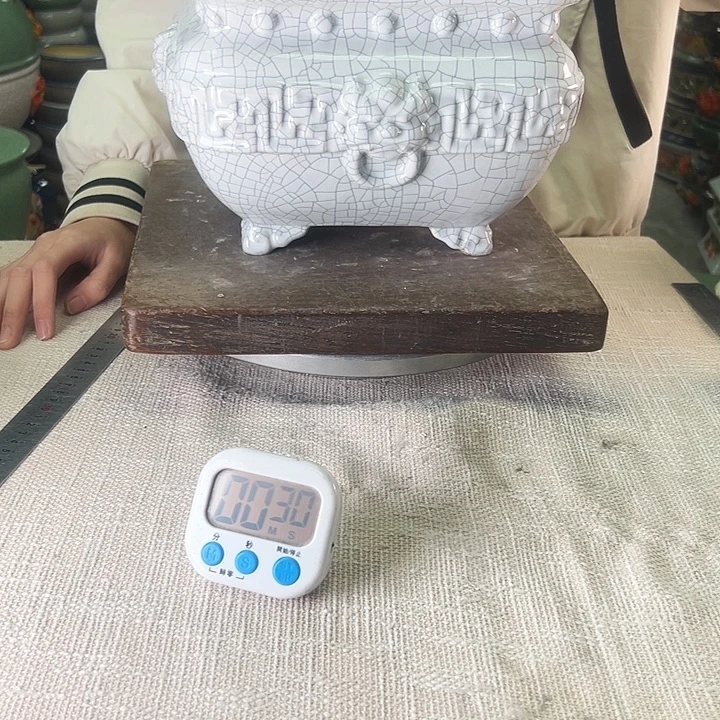 半****泳坤堂石湾花盆陶瓷