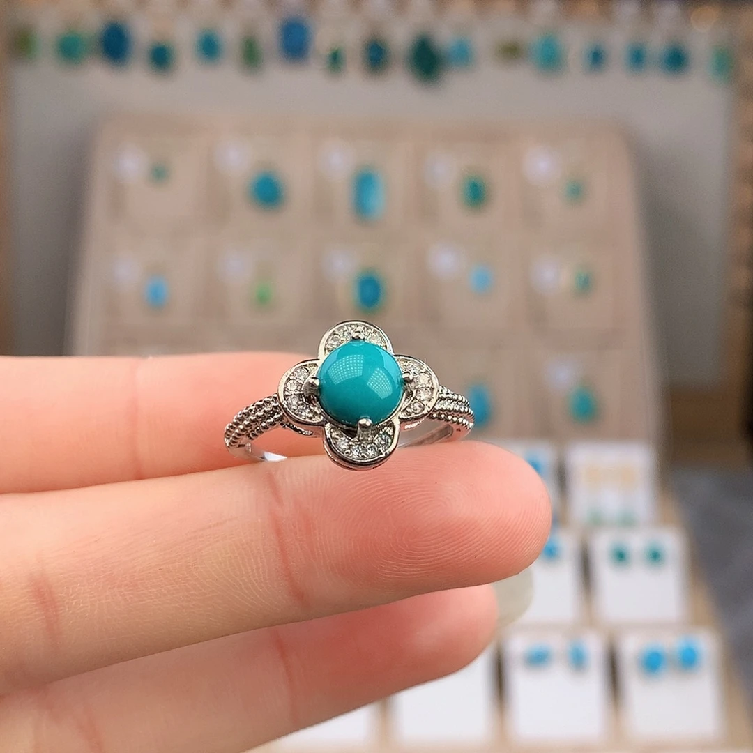 绿松石未镶嵌戒指