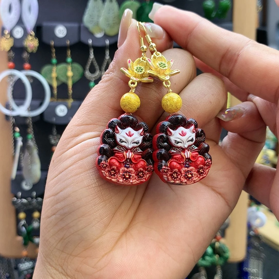 【闪购商品】水晶耳饰未镶嵌耳坠