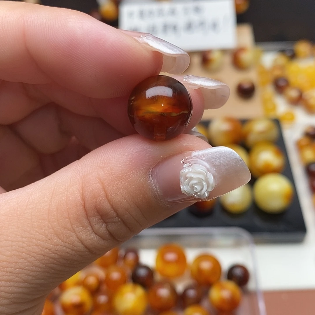 不***…裸石虫珀未镶嵌蜜蜡