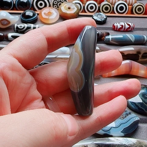 玛瑙/玉髓合金珠宝半成品