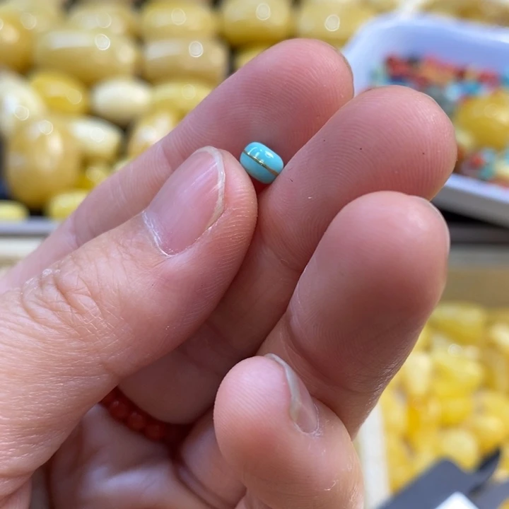 未镶嵌琥珀裸石?***?