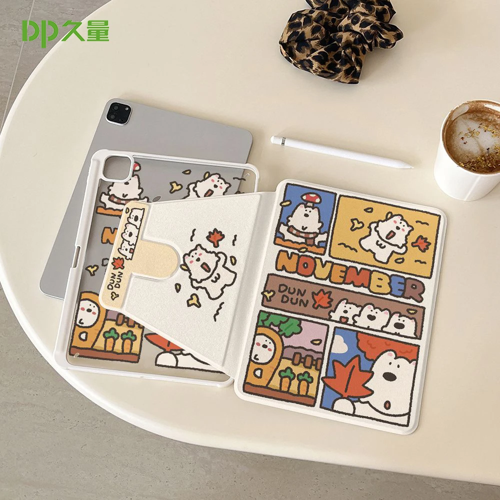 妙品360旋转支架适用苹果iPad10平板保护套iPadA16笔槽iPad9/8/7