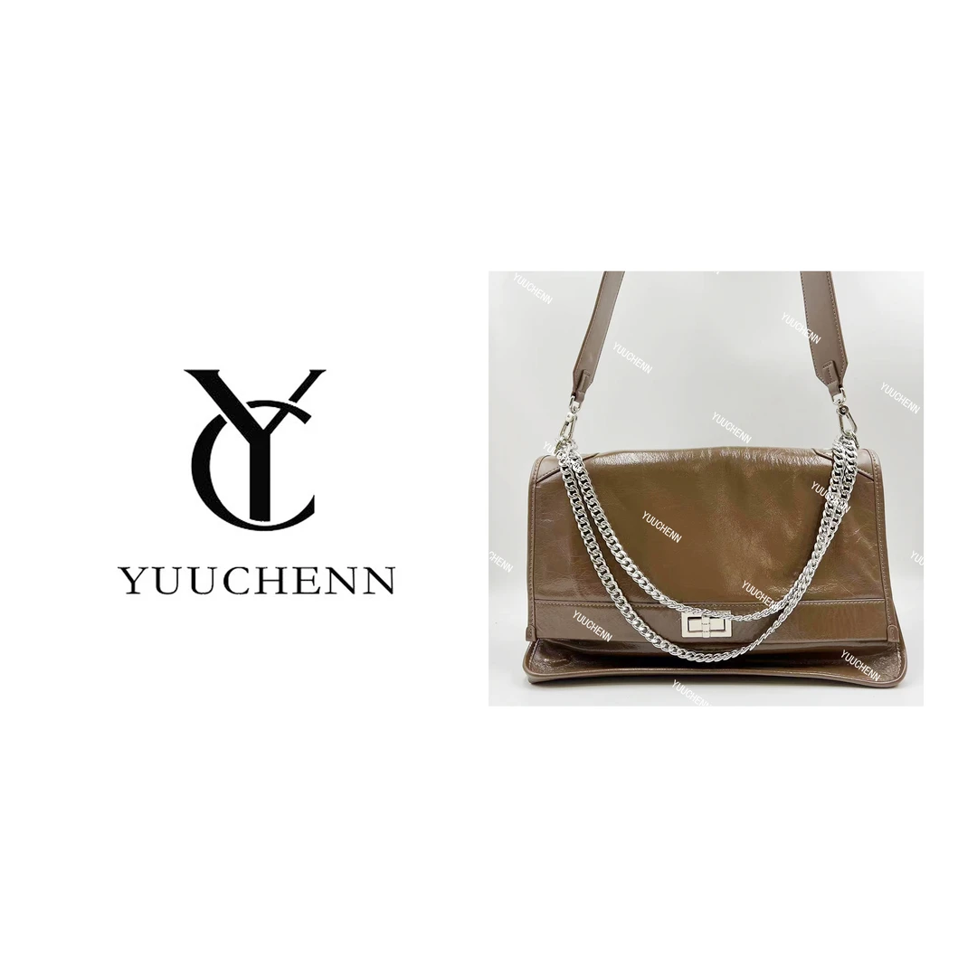 YUUCHENN/33cm原创设计高定真皮包 HH3837