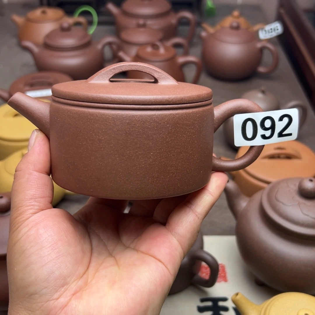 茶壶紫砂紫泥半手工230cc左右