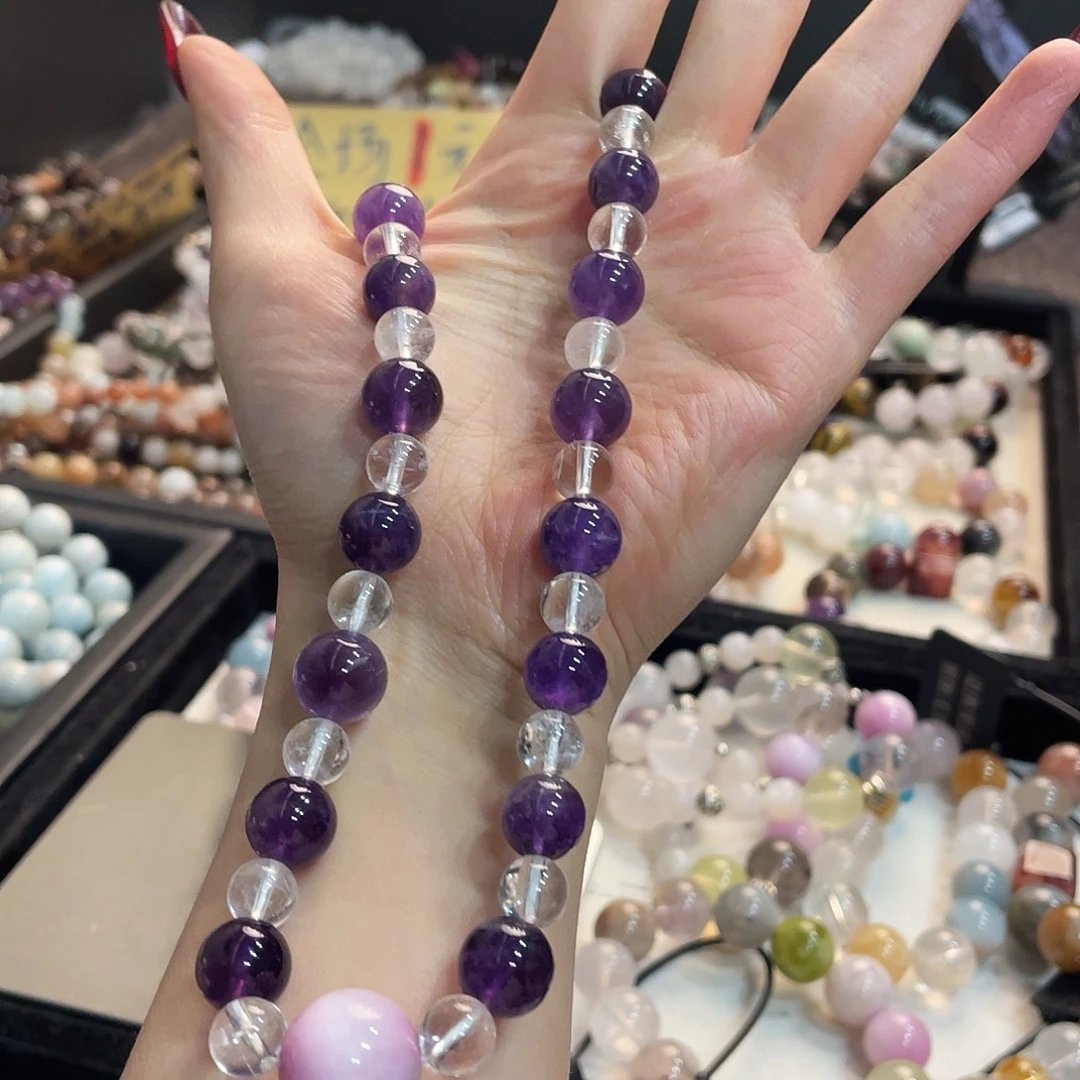 水晶未镶嵌手链项链