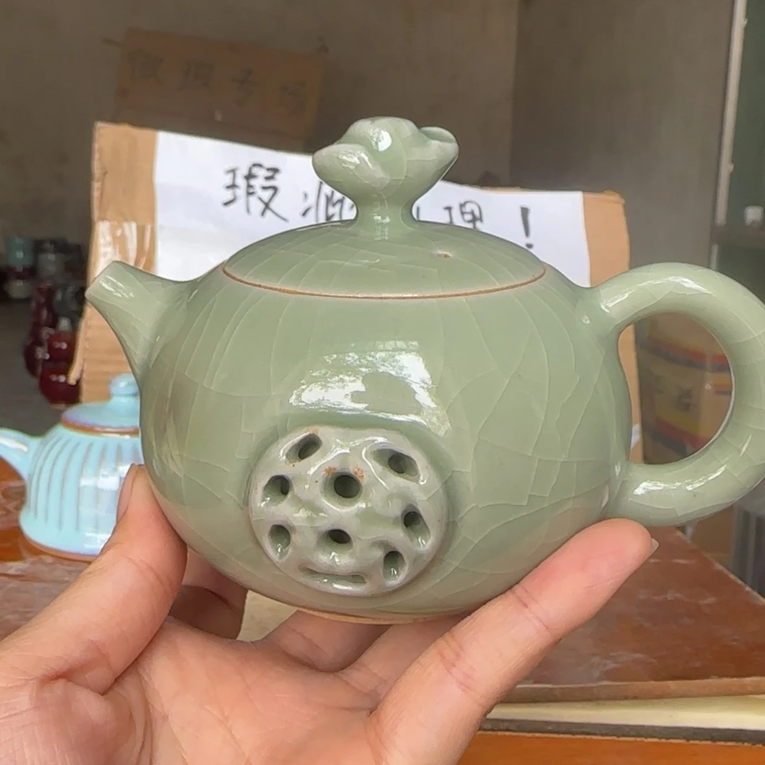 摆件郑家钧窑摆件微瑕