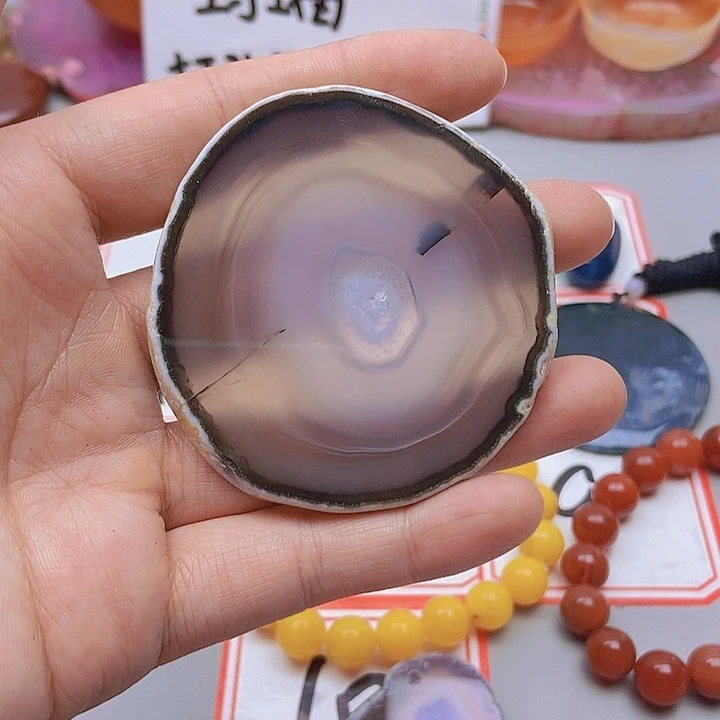 【闪购商品】玛瑙/玉髓珠宝半成品未镶嵌蛐*子