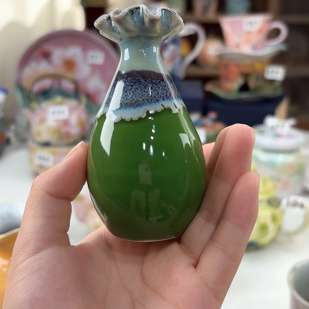 景德镇手绘高温釉下彩陶瓷茶具