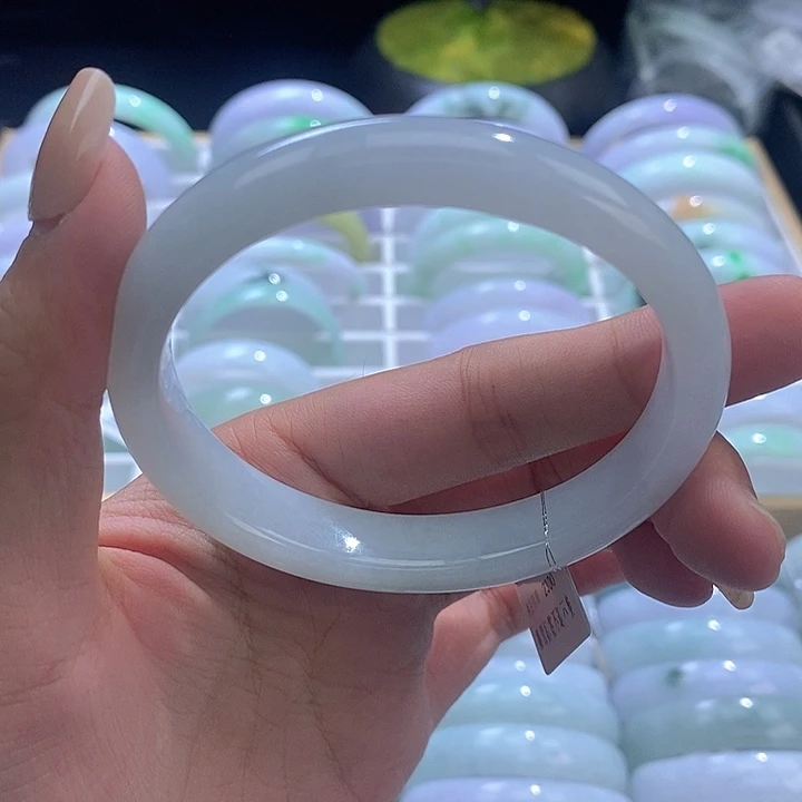 未镶嵌手链翡翠小雅57圈口贵妃