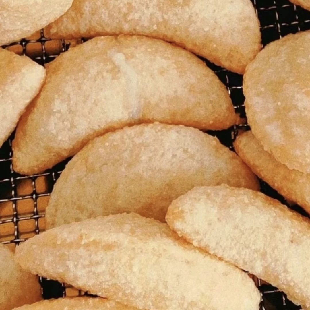 手工绿豆油糍粑 湖南特产绿豆馅咸味糍粑