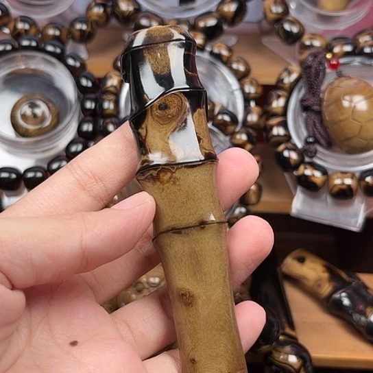 香榧木观***1精品竹节烟嘴