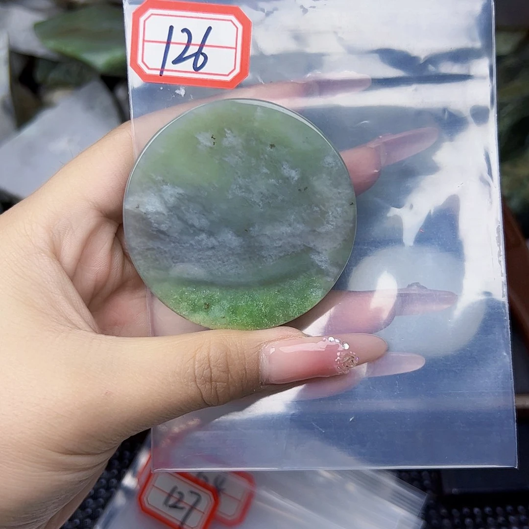 和田玉珠宝半成品未镶嵌