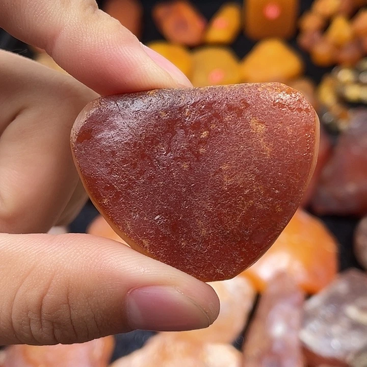 裸石琥珀未镶嵌吊坠