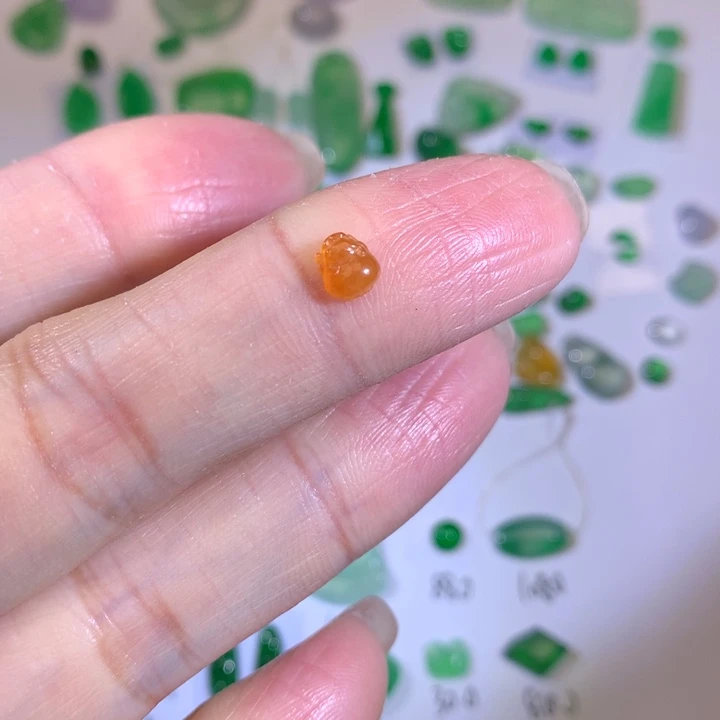 翡翠未镶嵌套链金蟾