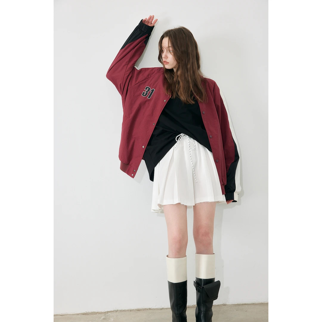 ANNAMOOER · 设计师品牌纯色绑带百褶半裙 AM71Q12 AM71Q08