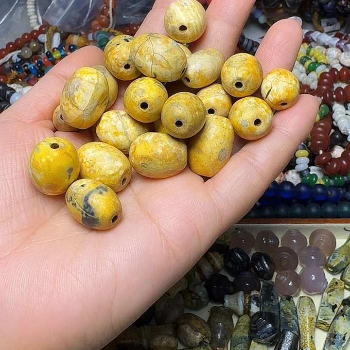 琉璃非金属颈饰一颗0022