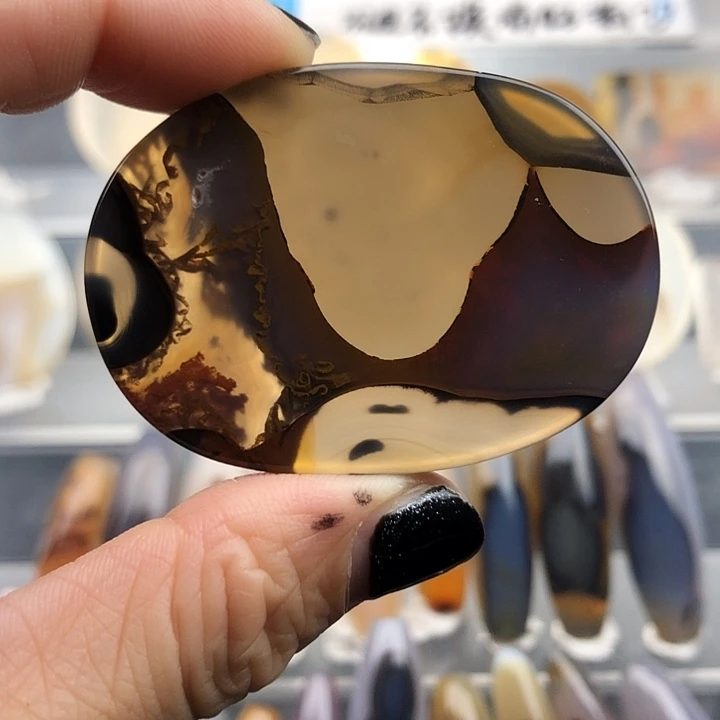 查罗石未镶嵌珠宝半成品25