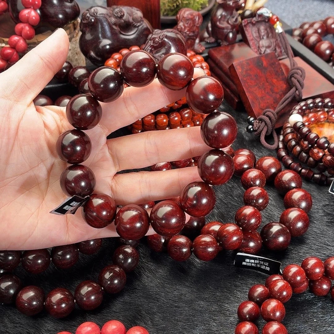 d***.手串/手链小叶紫檀顶泥