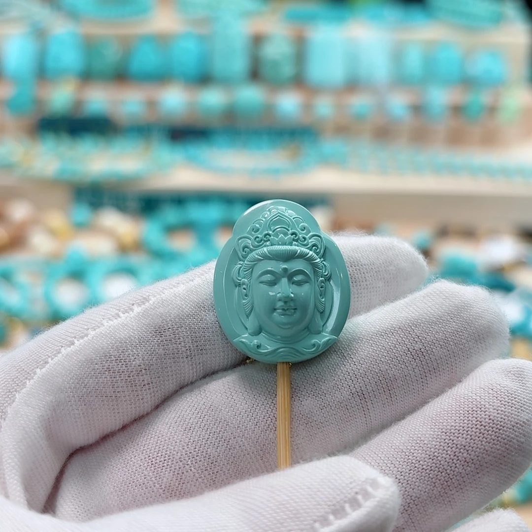 绿松石未镶嵌珠宝奇石