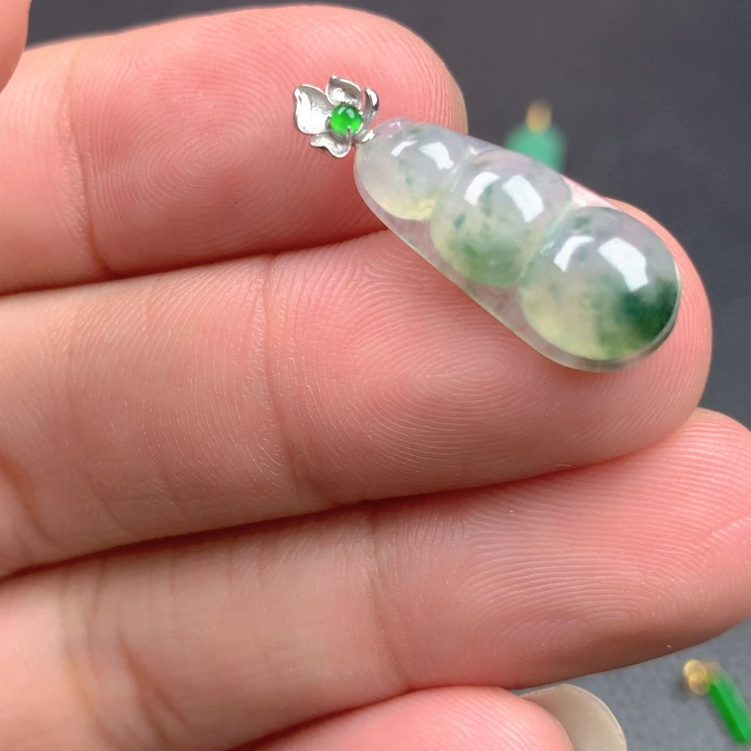 【闪购商品】翡翠18K金镶嵌颈饰翡翠