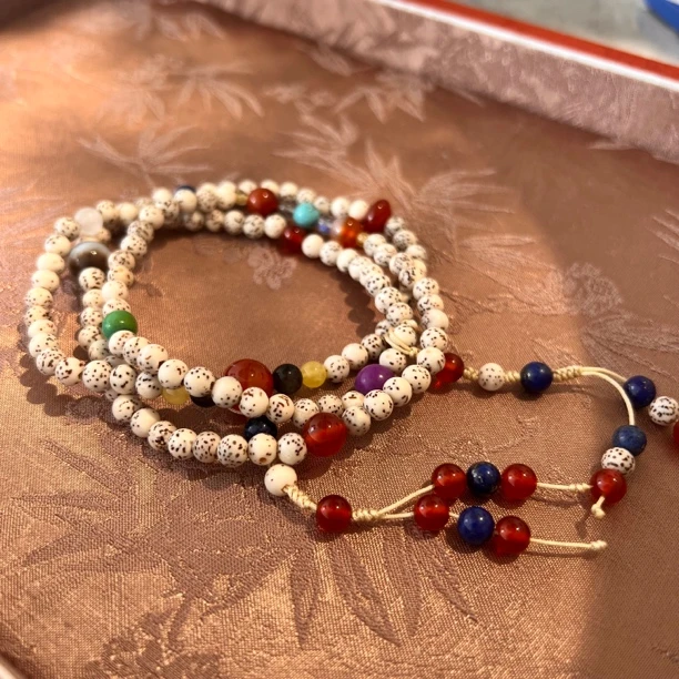 合金石英石手链 1157-菩提设计款手串