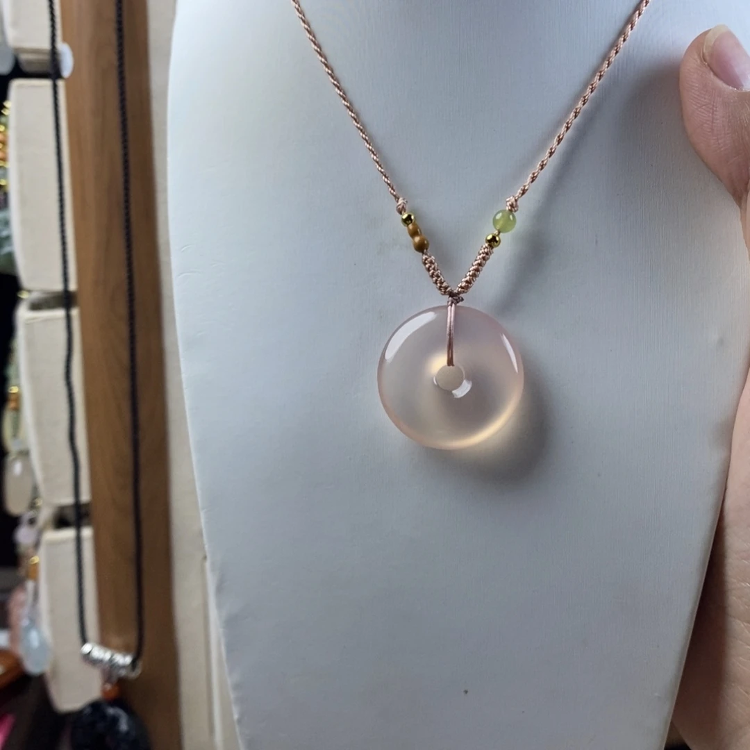 玛瑙/玉髓合金颈饰
