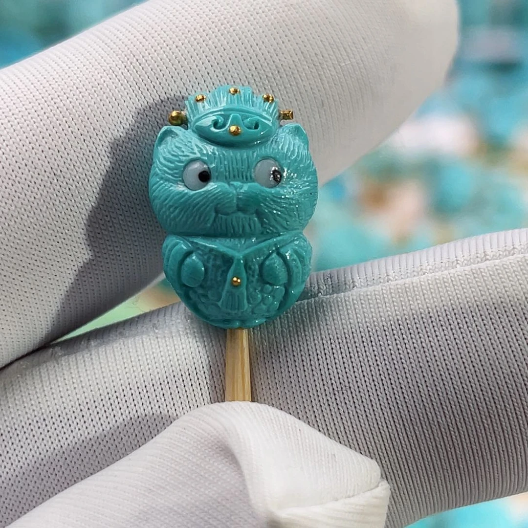 绿松石珠宝奇石未镶嵌