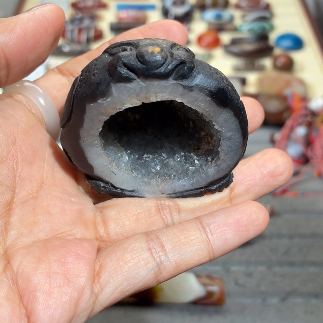 奶***喜玛瑙/玉髓合金颈饰