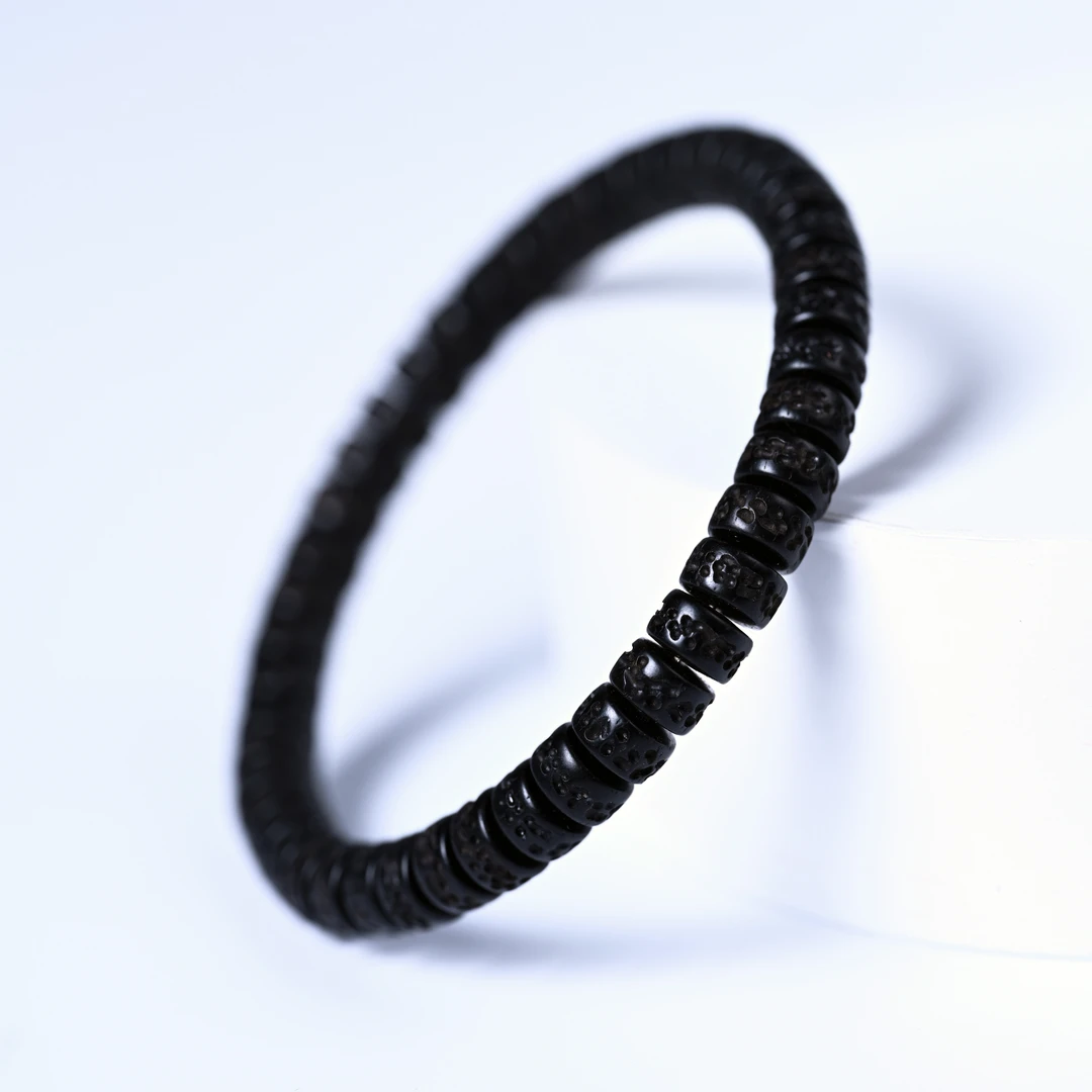 毛润出品 海南乌木 噶片4*7/mm 完全碳化 小帅专属FL