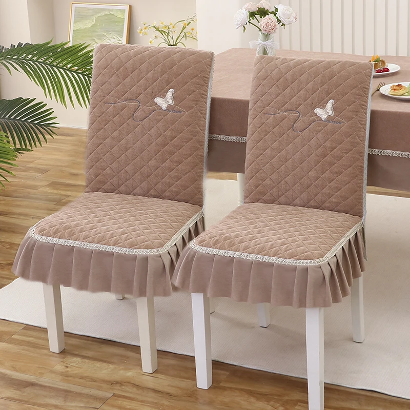 椅子套罩2025新款餐厅椅套座椅套通用中式餐桌座套轻奢一体靠背套