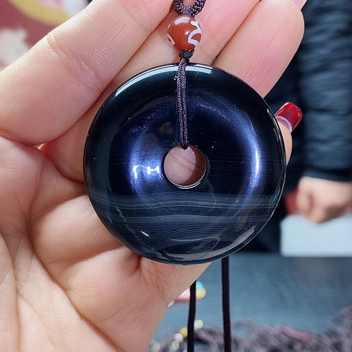 玛瑙/玉髓颈饰合金