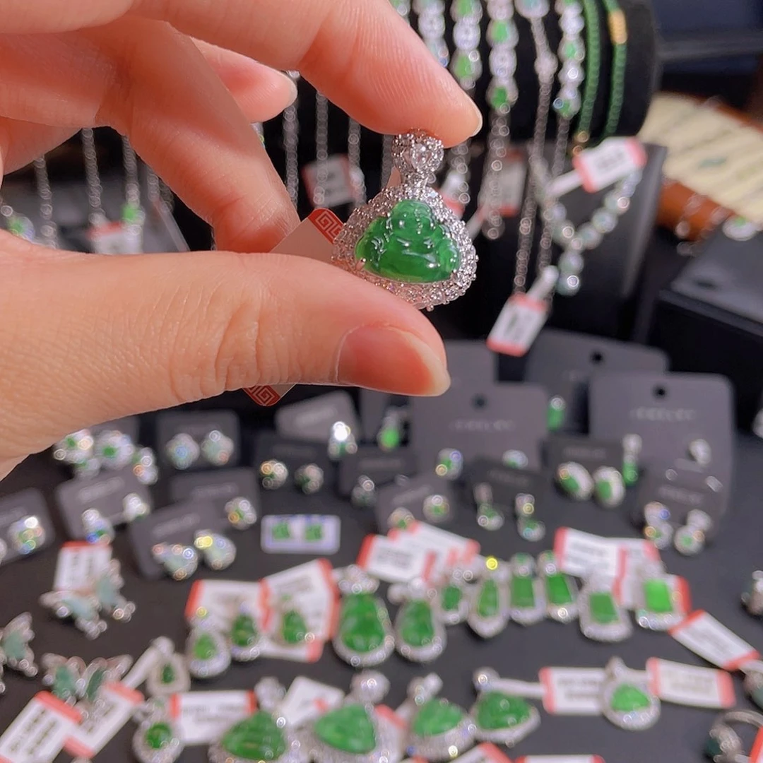 吊坠(不含链)未镶嵌翡翠吊坠