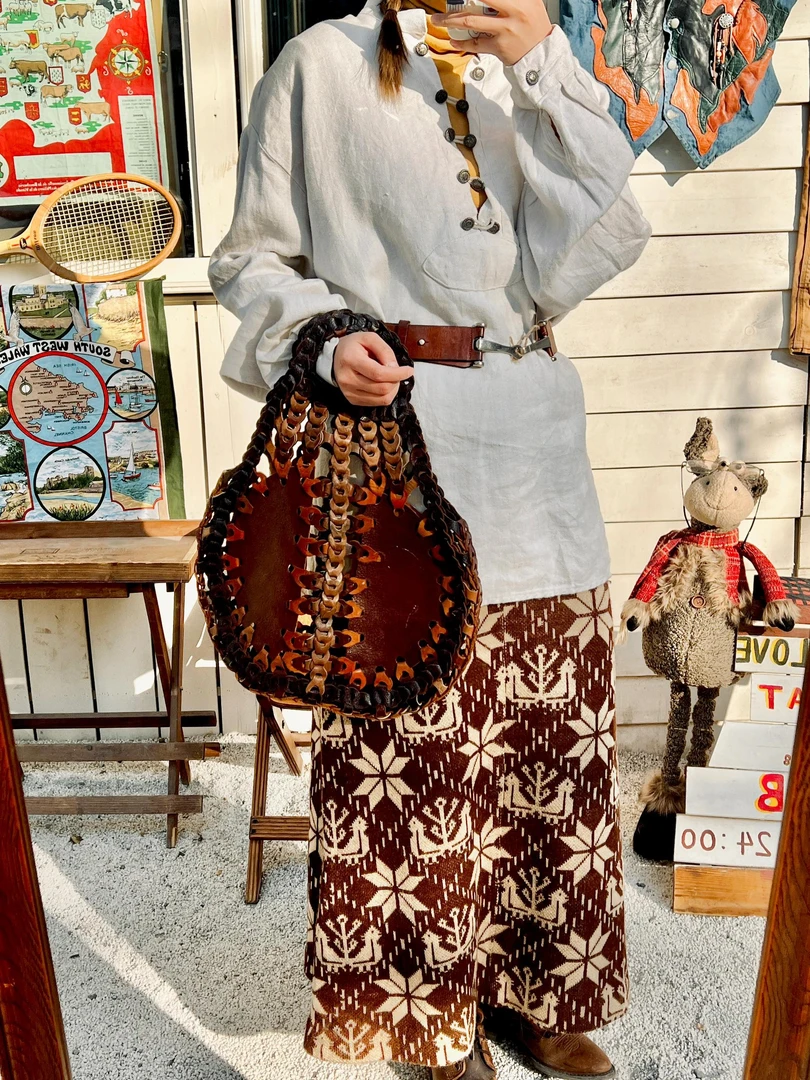 古着小众连衣裙半身裙