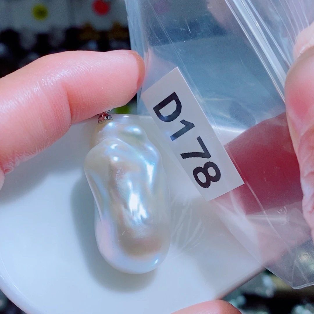 其他淡水珍珠银S800镀金镶嵌